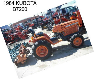 1984 KUBOTA B7200