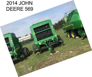 2014 JOHN DEERE 569