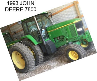 1993 JOHN DEERE 7800