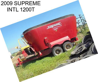 2009 SUPREME INTL 1200T