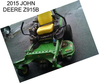 2015 JOHN DEERE Z915B