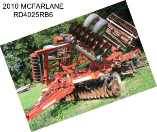 2010 MCFARLANE RD4025RB6