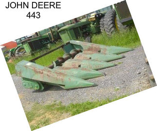 JOHN DEERE 443