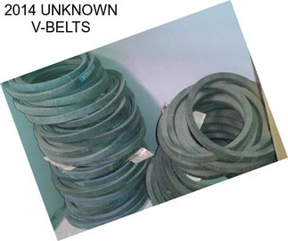 2014 UNKNOWN V-BELTS