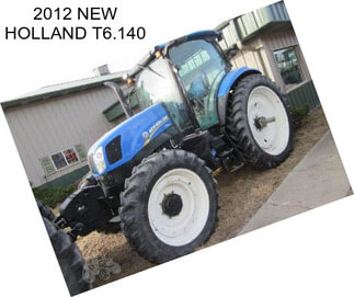 2012 NEW HOLLAND T6.140