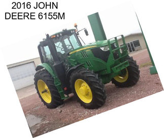 2016 JOHN DEERE 6155M