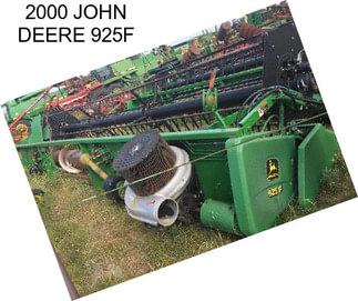 2000 JOHN DEERE 925F