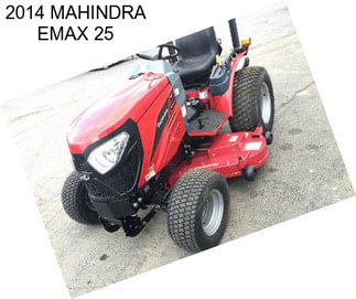 2014 MAHINDRA EMAX 25