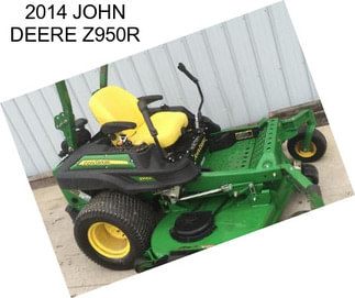 2014 JOHN DEERE Z950R