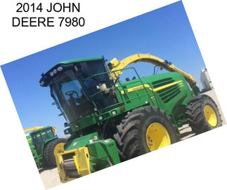 2014 JOHN DEERE 7980