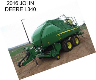 2016 JOHN DEERE L340