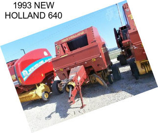 1993 NEW HOLLAND 640