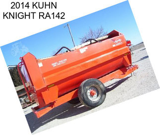 2014 KUHN KNIGHT RA142