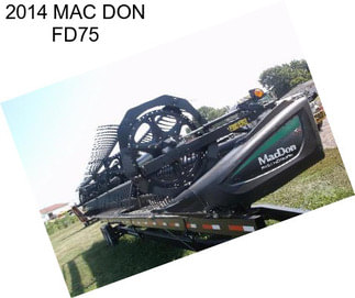 2014 MAC DON FD75