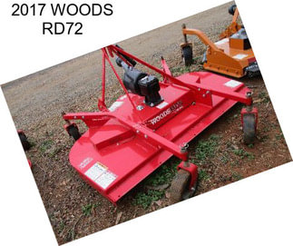 2017 WOODS RD72