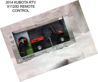 2014 KUBOTA RTV X1120D REMOTE CONTROL