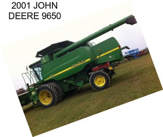 2001 JOHN DEERE 9650