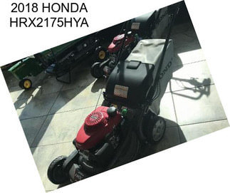 2018 HONDA HRX2175HYA
