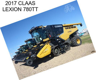 2017 CLAAS LEXION 780TT