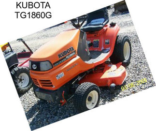 KUBOTA TG1860G