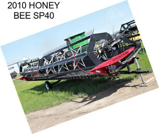 2010 HONEY BEE SP40