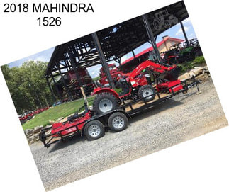 2018 MAHINDRA 1526