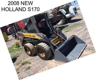 2008 NEW HOLLAND S170