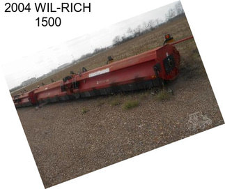 2004 WIL-RICH 1500