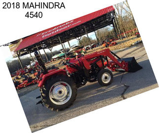 2018 MAHINDRA 4540