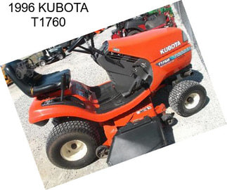 1996 KUBOTA T1760