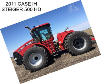 2011 CASE IH STEIGER 500 HD