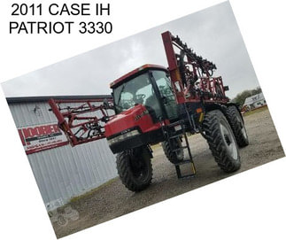 2011 CASE IH PATRIOT 3330