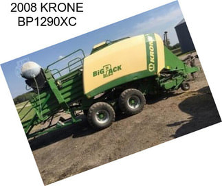 2008 KRONE BP1290XC