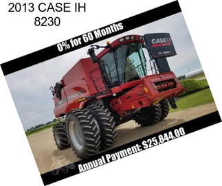 2013 CASE IH 8230