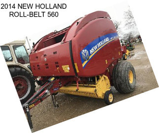 2014 NEW HOLLAND ROLL-BELT 560