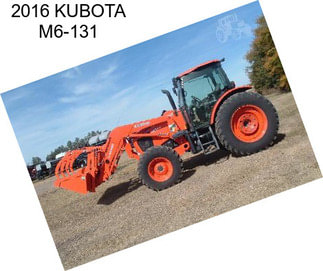 2016 KUBOTA M6-131