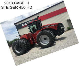 2013 CASE IH STEIGER 450 HD