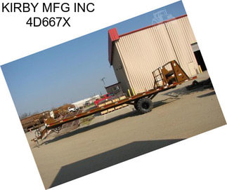 KIRBY MFG INC 4D667X