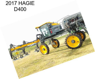 2017 HAGIE D400