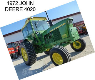 1972 JOHN DEERE 4020