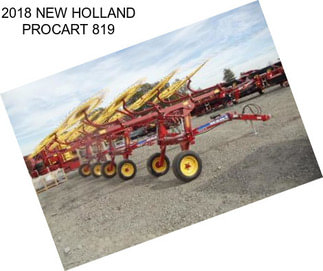 2018 NEW HOLLAND PROCART 819