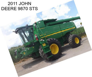 2011 JOHN DEERE 9870 STS