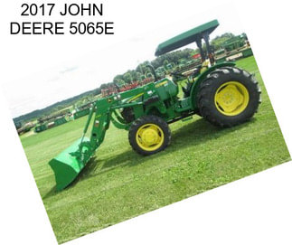 2017 JOHN DEERE 5065E