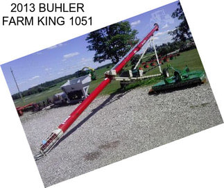 2013 BUHLER FARM KING 1051