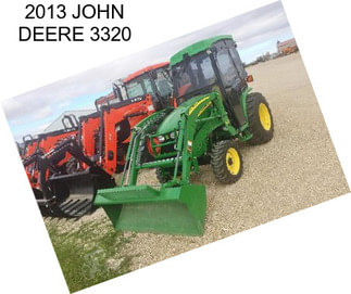 2013 JOHN DEERE 3320