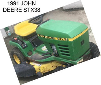 1991 JOHN DEERE STX38