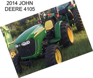 2014 JOHN DEERE 4105