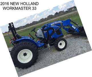 2016 NEW HOLLAND WORKMASTER 33