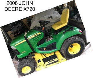 2008 JOHN DEERE X720