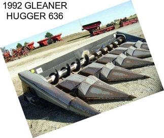 1992 GLEANER HUGGER 636